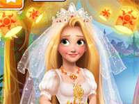 Blonde Princess Wedding Fashion